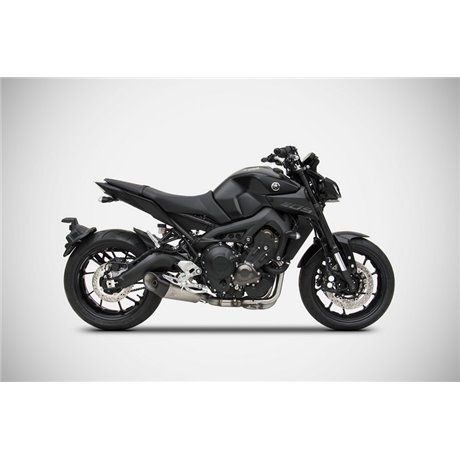 Zard TITANIUM RACING FULL KIT AND CARBON END CAP YAMAHA MT 09/XSR 900/Tracer 900 17 - 20