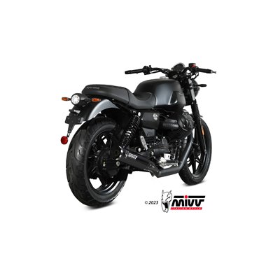 Moto výfuk MIVV HR-1  BLACK MOTO GUZZI V7 STONE 2021  -  2023