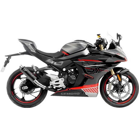 Auspuff LeoVince CF MOTO 450 SS / 450 SR 2023 - 2024 GP CORSA MATTE