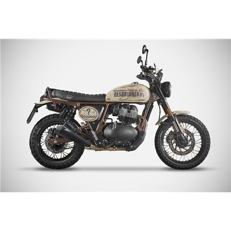 Zard Slip-On Auspuff Royal Enfield Bear 650 2025 homologiert