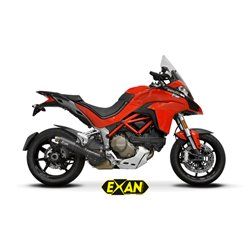 Moto výfuk Exan X-GP Karbon Ducati Multistrada 1200 / S 2015 - 2017  