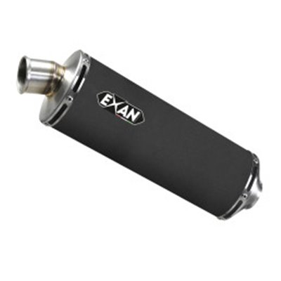 Moto exhaust EXAN BUELL X B9 985 08 - 09 OV CLASSIC BLACK STAINLESS STEEL 