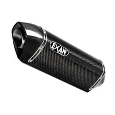 Moto Auspuff EXAN DUCATI SCRAMBLER  800 15 - 16 X-BLACK OVAL CARBON 