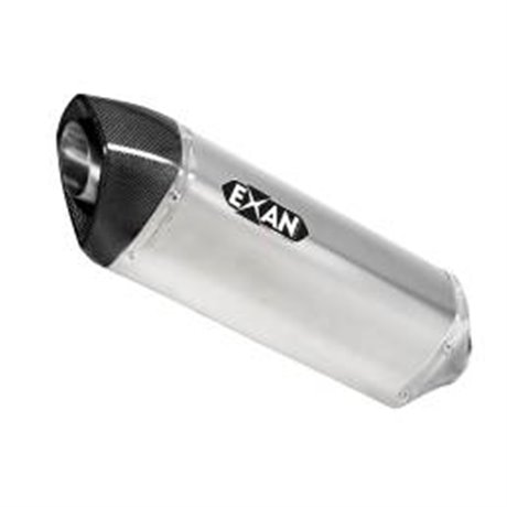 Moto Auspuff EXAN DUCATI SCRAMBLER  800 17 - 20 X-BLACK OVAL STAINLESS STEEL 