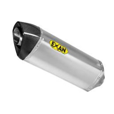 Moto exhaust EXAN DUCATI SCRAMBLER  800 17 - 20 X-BLACK OVAL TITANIUM 