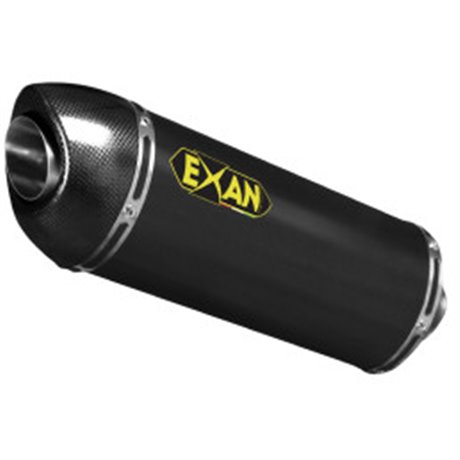 Moto výfuk EXAN DUCATI HYPERMOTARD 1100 EVO / SP 10 - 12 OV CARBON CAP TITANIUM 