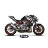 Moto výfuk Exan Oval X-Black Nerez Kawasaki Z 900 2017 - 2019  