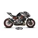 Moto exhaust Exan Carbon Cap Carbon Kawasaki Z 900 2020  
