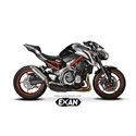 Moto exhaust Exan X-GP Inox Kawasaki Z 900 2020  
