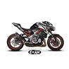 Moto exhaust Exan Carbon Cap Black Inox Kawasaki Z 900 A2 2017 - 2020  
