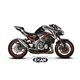 Moto exhaust Exan X-GP Inox Kawasaki Z 900 A2 2017 - 2020  