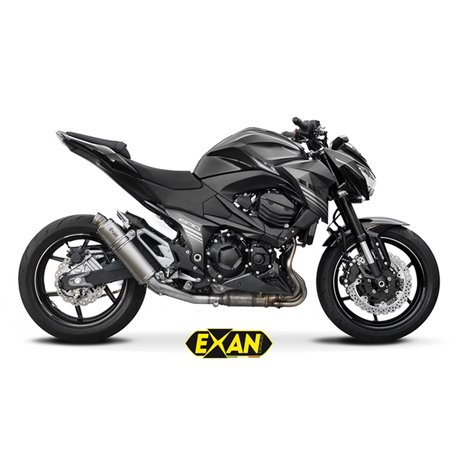 Moto exhaust Exan X-GP Titan Kawasaki Z 800  