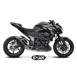 Moto Auspuff Exan X-GP Carbon Kawasaki Z 800 e  