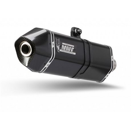 Moto exhaust MIVV SPEED EDGE BLACK CF MOTO 800 MT 2022  -  2023