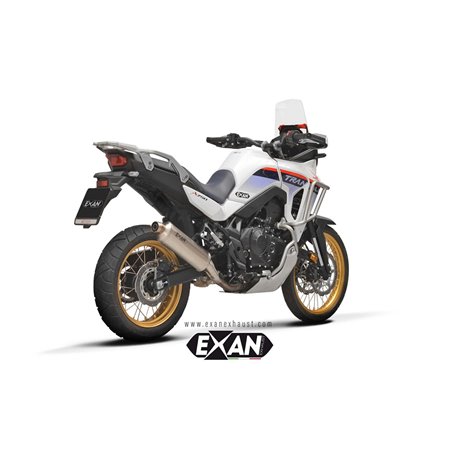 Moto Auspuff EXAN HONDA XL 750 TRANSALP  2023 - 2024 OVAL RALLY TITANIUM 