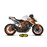Moto exhaust Exan X-GP Carbon KTM 1290 SuperDuke 2014 - 2016  