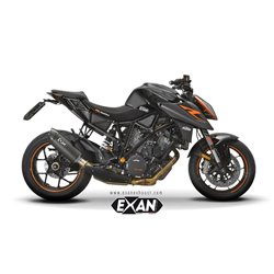 Moto výfuk Exan Carbon Cap Karbon KTM 1290 SuperDuke R / GT 2017 - 2019  