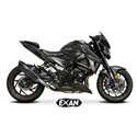 Moto exhaust Exan Oval X-Black Carbon Suzuki GSX – S 750 2017 - 2020  