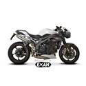 Moto exhaust Exan X-GP Titan Triumph Speed Triple 1050 S/R/RS 2018 - 2020  