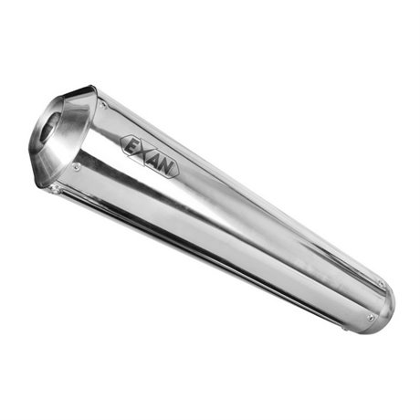 Moto Auspuff EXAN KAWASAKI VULCAN 650 14 - 16 FULL SYSTEM 2-1 + TYPE 2 CONIC STAINLESS STEEL 