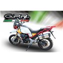 Moto exhaust GPR Moto Guzzi V85 TT 2019 - 2020 SONIC INOX