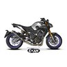 Moto Auspuff Exan X-GP Carbon Yamaha MT-09 2014 - 2016 hohe Position full system