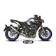 Moto exhaust Exan Carbon Cap Titan Yamaha MT-09 2014 - 2016 high position full system