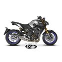 Moto exhaust Exan X-GP Titan Yamaha MT-09 2017 - 2020 low position full system