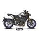 Moto výfuk Exan Carbon Cap Karbon Yamaha MT-09 2017 - 2020 Spodní vedení Kompletní systém