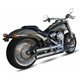 Moto Auspuff Ixil Harley Davidson SOFTAIL FAT BOY 2019   HC1-3S