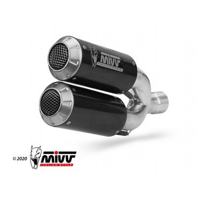 Moto exhaust MIVV MK3 CARBON DUCATI HYPERMOTARD 939 2016  -  2018