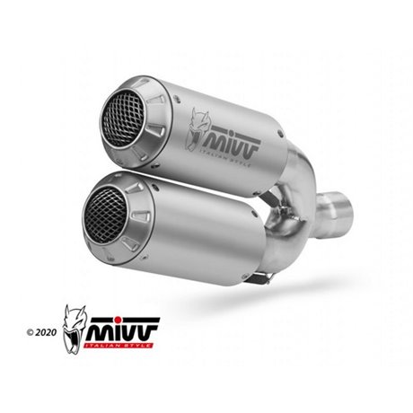 Moto Auspuff MIVV MK3 ST. STEEL DUCATI HYPERMOTARD 939 2016  -  2018