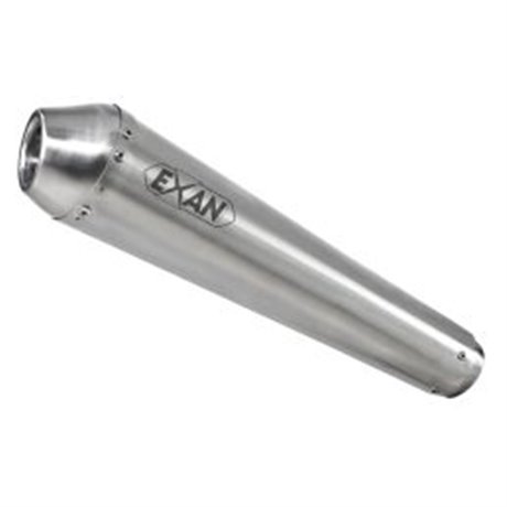 Moto výfuk EXAN Moto Guzzi BREVA 1100 06 - 11 NX CAP CONIC STAINLESS STEEL 