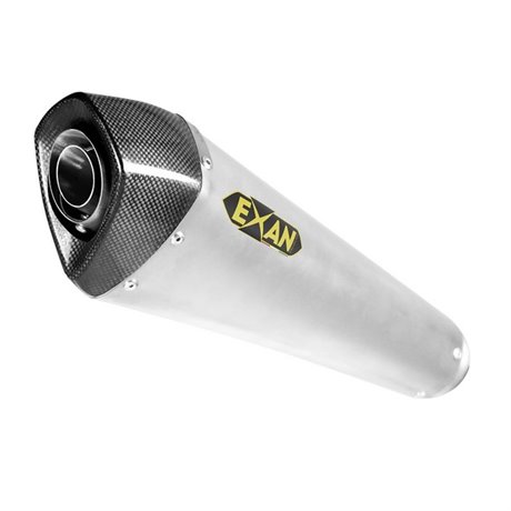 Moto Auspuff EXAN MV AGUSTA BRUTALE 800  12 - 15 X-BLACK CONIC TITANIUM 