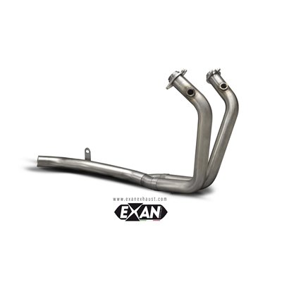 Moto Auspuff EXAN MOTO MORINI X-CAPE 650 21 - 24 FULL SYSTEM 2-1 - STAINLESS STEEL STAINLESS STEEL 