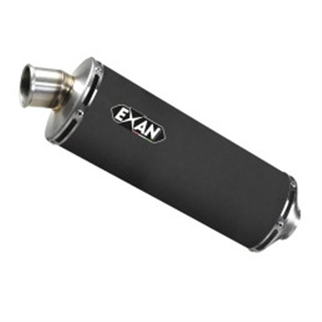 Moto exhaust EXAN SUZUKI GLADIUS 650 09 - 15 OV CLASSIC BLACK STAINLESS STEEL 