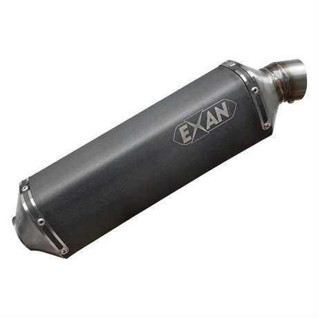 Moto exhaust EXAN YAMAHA XT 1200 Z  10 - 16 X-RALLY BLACK STAINLESS STEEL 