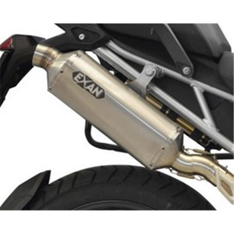 Moto výfuk EXAN YAMAHA XT 1200 Z  17 - 20 X-RALLY    TITANIUM 