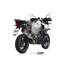 Moto exhaust MIVV TRIUMPH TIGER EXPLORER 1200 2016 - SPEED EDGE INOX carbon cap