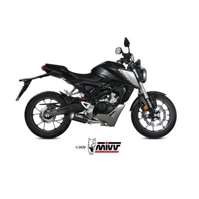 Moto exhaust MIVV MK3 CARBON HONDA CB 125 R 2018  -  2020