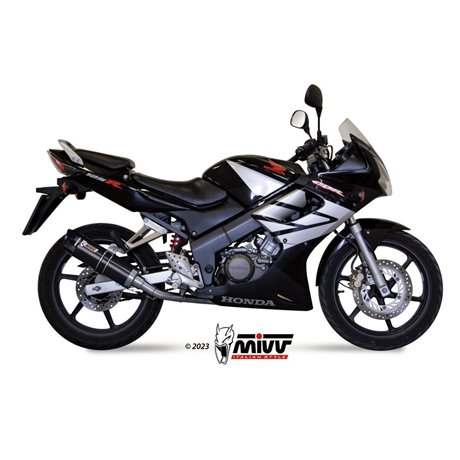 Moto exhaust MIVV GP-C BLACK with carbon cap HONDA CBR 125 R 2004  -  2010