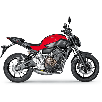 Akrapovic Racing Line Titanium | Stainless Steel/Titanium Yamaha MT-07 2014 – 2016