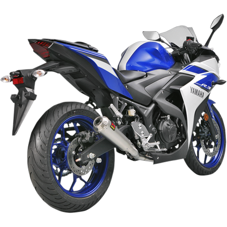 Akrapovic Racing Line Stainless Steel/Stainless Steel Yamaha MT-03 2016 – 2019