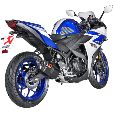 Akrapovic Racing Line Carbon fiber | Stainless Steel/Carbon Yamaha MT-03 2016 – 2019