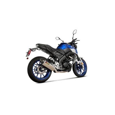Akrapovic Racing Line Titanium | Stainless Steel/Carbon Yamaha MT-125 2021 – 2023