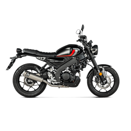 Akrapovic Racing Line Stainless Steel/Stainless Steel Yamaha XSR 125 2021 – 2023