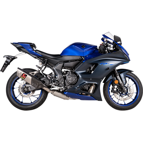 Akrapovic Racing Line Titanium | Stainless Steel/Titanium Yamaha YZF-R7 2021 – 2023