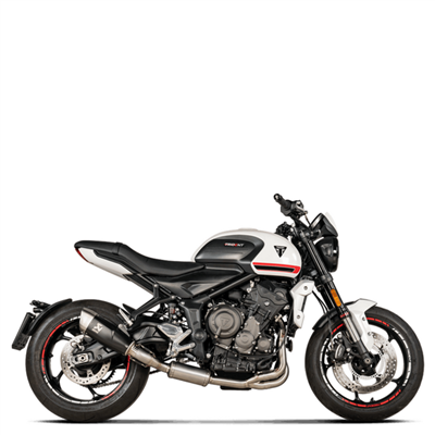 Akrapovic Racing Line Titanium | Stainless Steel/Titanium Triumph Trident 660 2021 – 2023