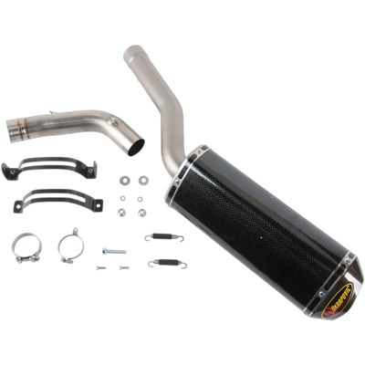 Akrapovic Straight Can Carbon fiber/Carbon Suzuki GSX-R 600 2006 – 2007