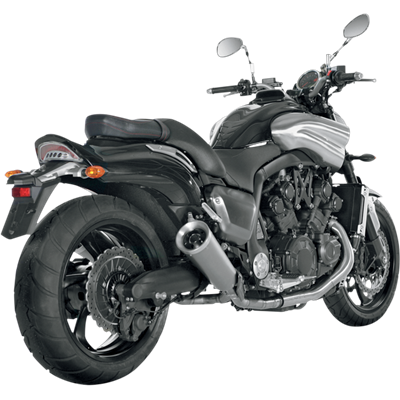 Akrapovic Slip-On Line Titanium/Titanium Yamaha V MAX 1700 2009 – 2016